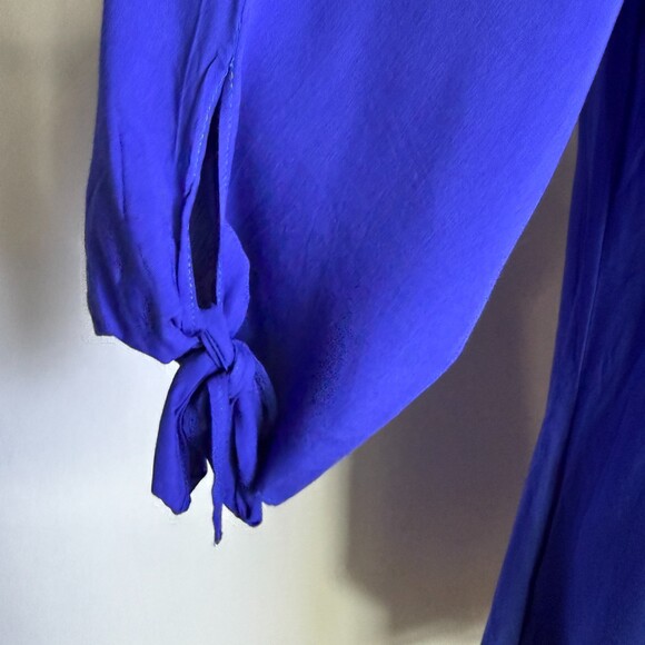 Just Quella NWT Royal Blue Mini Dress/Long Tunic, Sz L, Off the Shoulder, Sheath - Picture 5 of 15